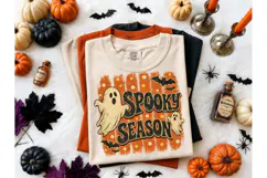 Spooky Season Ghost Halloween PNG Tee Product Image 2