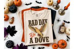 Bad Day To Be A Dove PNG Tee Design Product Image 2