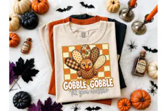 Gobble Gobble Turkey Thanksgiving PNG Product Image 2