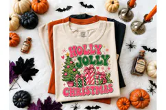 Holly Jolly Christmas PNG Shirt Design Product Image 2