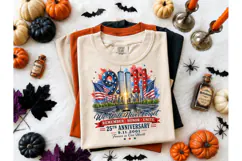9/11 25th Anniversary Memorial PNG Tee-9/11 25th Anniversary Product Image 2
