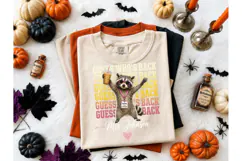 Funny Raccoon Teacher PNG Shirt Design Product Image 1