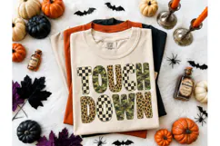 Touchdown Camo Leopard PNG Tee Design Product Image 2