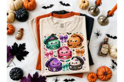 Halloween Kawaii Dumpling PNG Shirt Desi Product Image 2