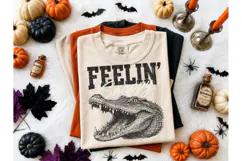 Feelin Snappy Alligator PNG Tee Design Product Image 2