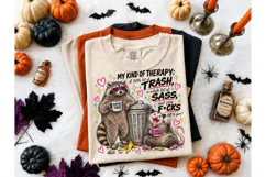 Raccoon Opossum Trash Sass PNG Tee Product Image 1