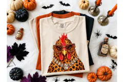 Leopard Chicken Sunglasses PNG Tee Desig Product Image 2