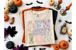 Senior 2025 Floral PNG Sublimation Tee Product Image 2