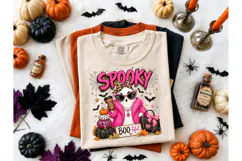 Spooky Boo-tiful Ghost Halloween PNG Product Image 2