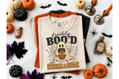 Freshly Bood Ghost Coffee PNG Shirt Product Image 1