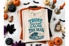 Trust Calms The Seas PNG Shirt Design Product Image 1