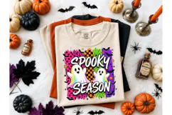 Spooky Season Ghost Halloween PNG Tee Product Image 2