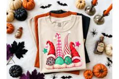 Christmas Gnomes PNG Sublimation Tee Des Product Image 2