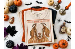 Funny Goat Face PNG Tee Sublimation Desi Product Image 2