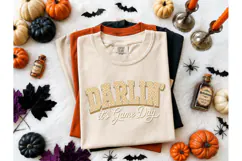 Darlin It's Game Day PNG Tee Design Product Image 1