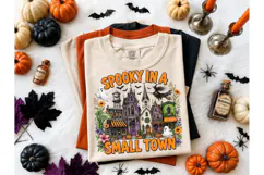 Spooky In A Small Town Halloween PNG Product Image 2