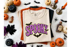 Spooky Halloween Bats PNG Shirt Design Product Image 1