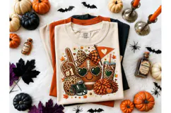 Fall Football Season PNG Sublimation Tee Product Image 2
