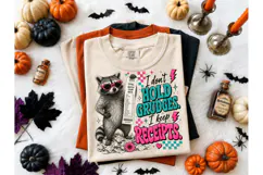 Raccoon I Keep Receipts Funny PNG Tee Product Image 1