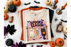 Spooky Season Halloween PNG Shirt Product Image 2