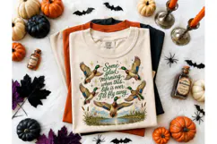 I'll Fly Away Duck Mallard PNG Tee Product Image 2
