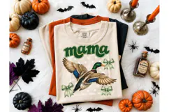 Mama Duck Hunting PNG Sublimation Tee Product Image 1