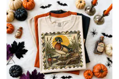 Wood Duck Stamp PNG Shirt Design Product Image 2