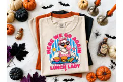 Lunch Lady Duck PNG Funny Tee Design Product Image 2