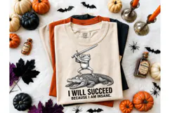 Frog Sword Alligator Funny PNG Tee Desig Product Image 2