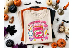 Teaching Is My Jam PNG Shirt Design Product Image 1