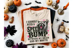 Funny Raccoon Speed Bump PNG Tee Design Product Image 1