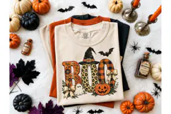 Halloween BOO Witch PNG Shirt Design Product Image 2