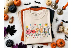 Speech Therapy Retro Characters PNG Tee Product Image 2