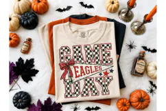 Game Day Eagles PNG Sublimation Tee Product Image 2