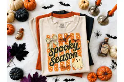 Spooky Season Halloween PNG Tee Design Product Image 2