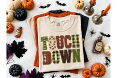 Touchdown Football PNG Sublimation Tee-Touchdown Football PN Product Image 2