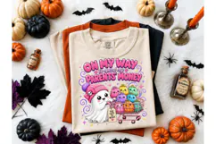 On My Way Spend Parents Money PNG Tee Product Image 1