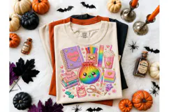 Cute Teacher School Supplies PNG Sublima Product Image 1