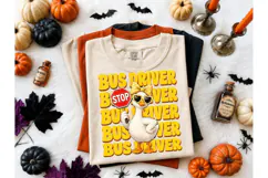 Bus Driver Goose Stop Sign PNG Tee Product Image 2
