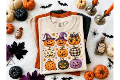 Halloween Pumpkin PNG Shirt Design Bundl Product Image 2