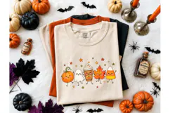 Cute Fall Halloween PNG Shirt Design Product Image 2