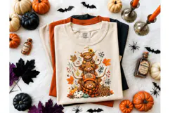 Fall Vibes Highland Cow PNG Sublimation Product Image 2