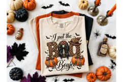 I Put the Boo in Boujee PNG Shirt Product Image 2