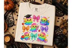 Rainbow Ghost Back to School PNG Tee Product Image 2
