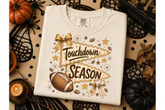 Touchdown Season Football PNG Tee Product Image 3