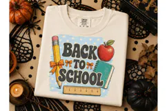 Back To School Retro PNG Shirt Design Product Image 3