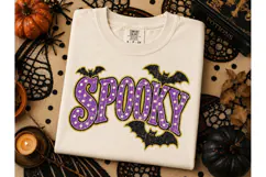 Spooky Bat Halloween PNG Shirt Design Product Image 2