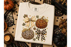 Leopard Pumpkin Coquette Bow Fall PNG-Leopard Pumpkin Coquet Product Image 3