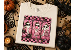 Glam Ghost Halloween PNG Shirt Design Product Image 2