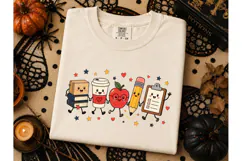 Cute Teacher Squad PNG Shirt Design Product Image 3